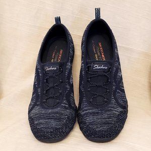 Women’s Blue Casual Sketchers relaxed fit size 9